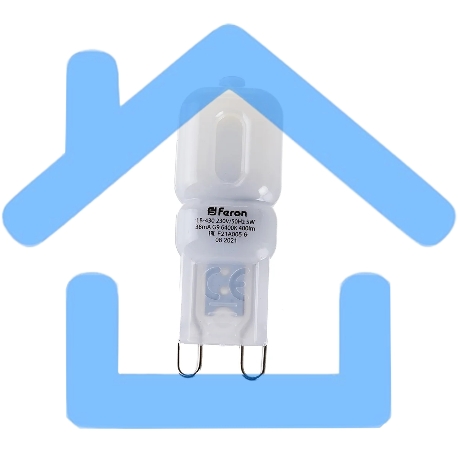 Лампа светодиодная FERON LB-430 (25638) 5W 230V G9 6400K-1
