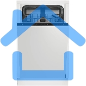 Встраиваемая посудомоечная машина Beko BDIS15961, черный, 44.8 см, 9 компл., 55 дБ, класс A