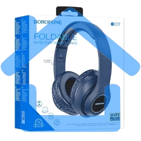 Беспроводные наушники BOROFONE (6974443384284) BO17 голубой-1