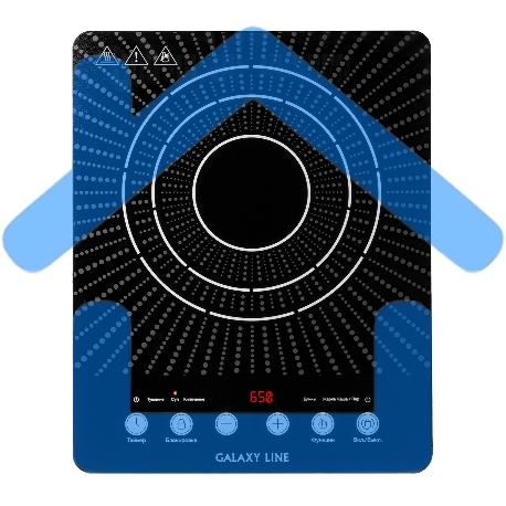Индукционная плитка Galaxy GL 3066 черный