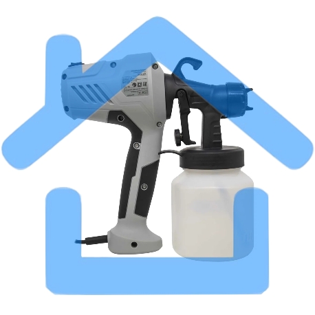 Краскопульт Ресанта ЭКП-400 400Вт бак:800мл 700мл/мин-4