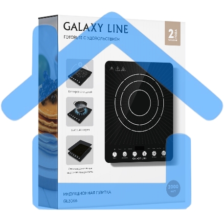 Индукционная плитка Galaxy GL 3066 черный-3