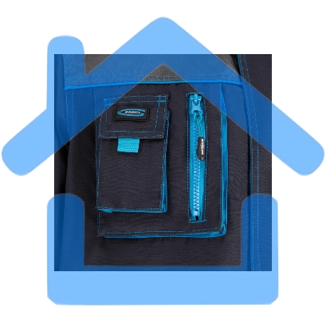 Куртка профессиональная рабочая Gross 90344 размер XL-4