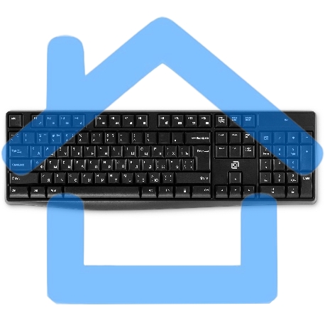 Комплект клавиатура + мышь Оклик S260W клав:черный мышь:черный USB беспроводная Multimedia (2066170)-7