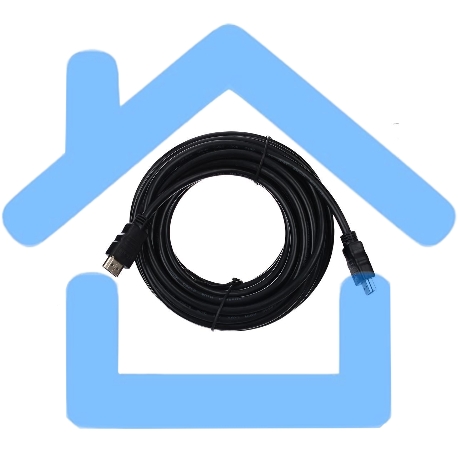 Кабель HDMI v.1.4 10м Telecom, 2 фильтра, 19M -19M, с позолоченными контактами