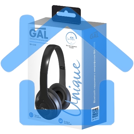 Наушники GAL BH-4008 черный-1
