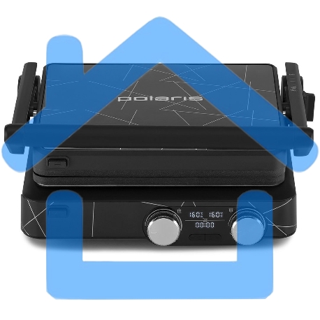 Электрогриль Polaris 2000Вт черный