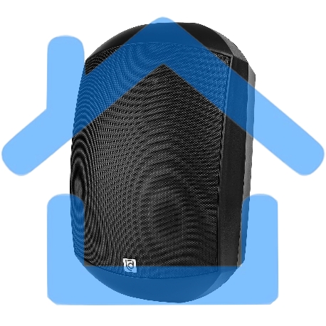 Акустическая система Intrend [ITSPK-MSK6-B] двухполосная, корпусная: 6