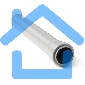 Труба для внутренней канализации (полипропилен) 32x1000