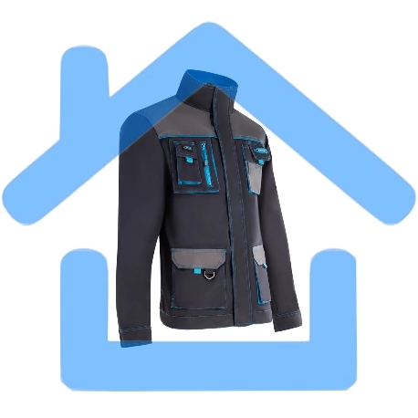 Куртка профессиональная рабочая Gross 90344 размер XL-7