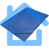 Папка на резинке Silwerhof Eco A4, пластик, корешок 15мм, 0.5мм, синий