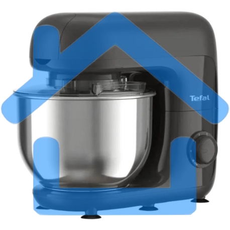 Кухонная машина Tefal Bake Essential QB161H38, черный/серебристый