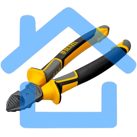 Бокорезы Denzel 180 мм, трехкомпонентные рукоятки