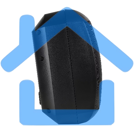 Акустическая система Intrend [ITSPK-MSK6-B] двухполосная, корпусная: 6