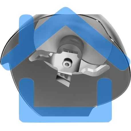 Блендер погружной Bosch MSM4B621, 1000Вт, черный-1