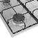 Встраиваемая газовая варочная поверхность Beko HIGG 641C3 SX, Нержавеющая сталь
