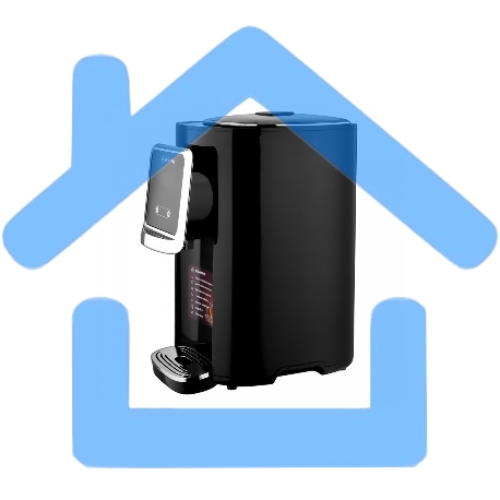 Термопот BRAYER BR1090, 1200 Вт, 5 л, LED-дисплей, поддерж.темп для разн.напитков,охлождение, блок-1