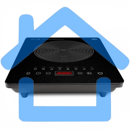 Электрическая плитка BQ HP106B черный, Мощность:2000 Вт-1