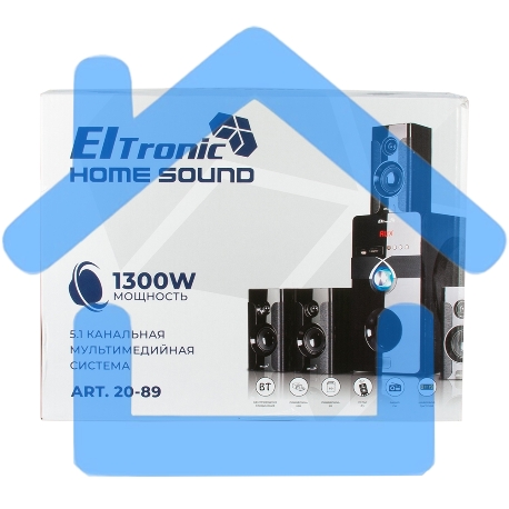 Акустическая система ELTRONIC (20-89) HOME SOUND черный-7
