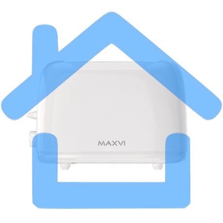 Тостер MAXVI KT723P белый-5