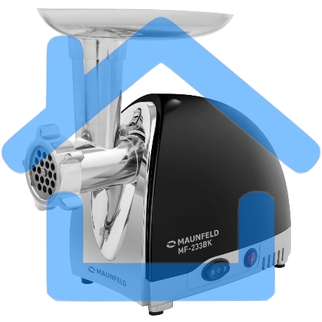Мясорубка Maunfeld MF-233BK черный, 1360 Вт