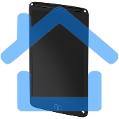 Графический планшет LCD для заметок и рисования Maxvi MGT-03 черный