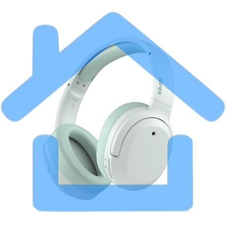 Гарнитура накладные Edifier W820NB PLUS зеленый беспроводные bluetooth оголовье