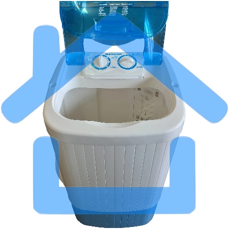 Стиральная машина Renova WS-85PE (R) белый, загрузка вертикальная 8,5 кг, отжима нет, класс: А-2