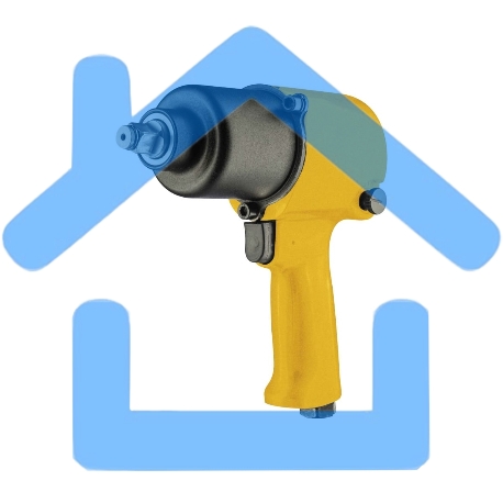 Ударный пневмогайковерт IW680, 1/2