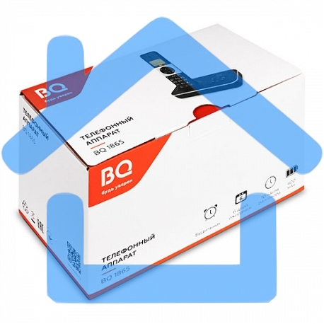 Радиотелефон DECT BQ 1865 черный/белый-1