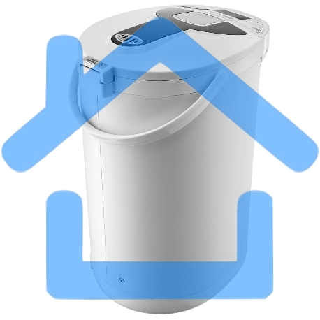 Термопот BRAYER 1091BR-WH, 1450 Вт, 5,5 л, 2 спос.подач.воды, LCD-дисп, поддерж.темпер,блокировка-1