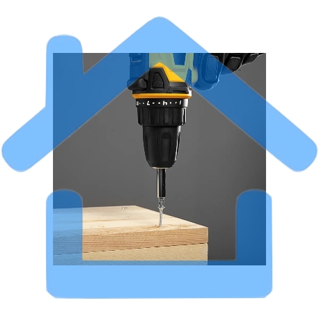 Дрель-шуруповерт Denzel SD-300-10, Сетевая, 300Вт-14