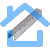 Скобы для степлера KRAFTOOL 13 мм, плоские, тип 53F, 5000 шт