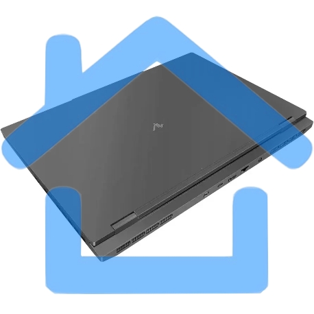 Ноутбук MAIBENBEN X-Treme Typhoon X15B Ryzen 7 8845HS 16Gb SSD 1Tb NVIDIA RTX 4060 8Gb 15,3 WQXGA IPS Cam 60.1Вт*ч Linux Серый X15B-R78846GQSLBRE0-4