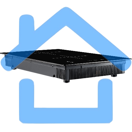 Индукционная панель Домино Weissgauff HI 32, 30 см, индукционная, стеклокерамика, сенсорное управление, индикация степени нагрева, таймер, блокировка от детей, автоотключение, черная-1