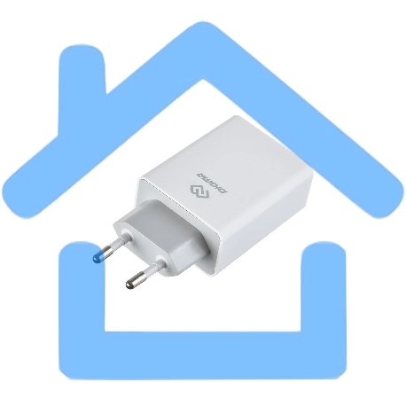 Сетевое зарядное устройство Digma DGWC-3U-5A-WG 5A универсальное белый