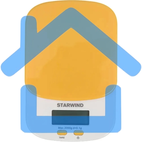 Весы кухонные Starwind SSK2158 макс.вес:2кг оранжевый