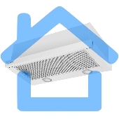 Вытяжка телескопическая HOMSair Flat 50 белый, 50 см, 520 куб. м/ч, 47 дБ