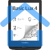 Электронная книга PocketBook 618 Basic Lux Ink черный (PB618-P-WW)
