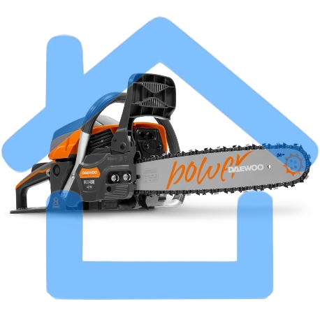 Бензопила DAEWOO DACS4516 электронное необслуживаемое зажигание-2