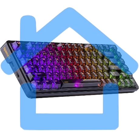 Клавиатура Redragon Elf Pro (71742) беспроводная, USB, Bluetooth/Радиоканал, черный-2