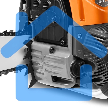 Бензопила DAEWOO DACS4516 электронное необслуживаемое зажигание-3