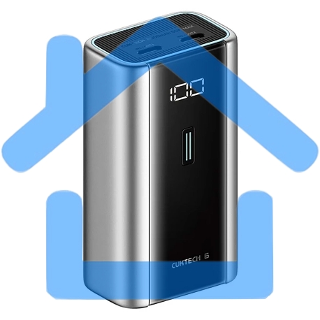 Портативный аккумулятор CUKTECH 55W 2C PB060 серый