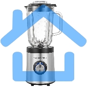 Блендер стационарный Zigmund & Shtain BS-481 D 1200 Вт, металлик