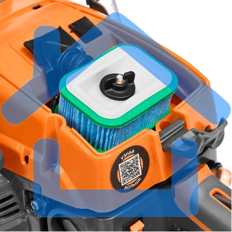 Бензопила DAEWOO DACS4516 электронное необслуживаемое зажигание-4