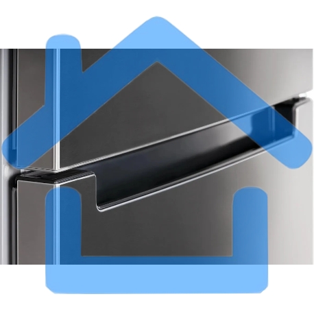 Холодильник Nordfrost NRB 162NF X нержавеющая сталь двухкамерный 205/105 л морозилка снизу-3