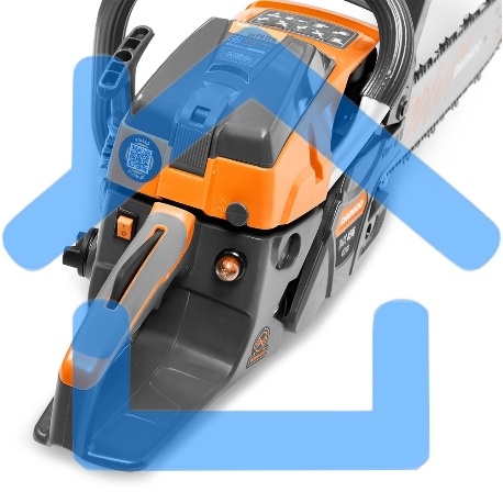 Бензопила DAEWOO DACS4516 электронное необслуживаемое зажигание-5