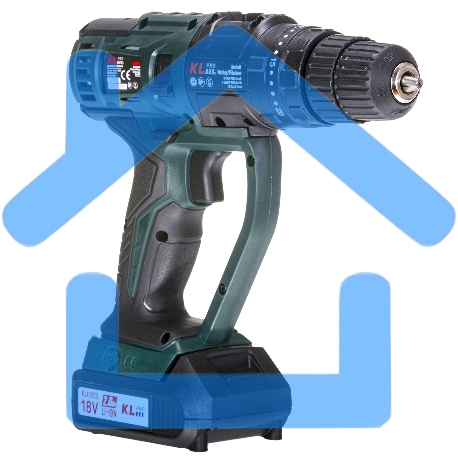 Профессиональный беспроводной мульти сет KLPRO KLMS18-20 4в1 реноватор/уд шуруповерт/диск пила/лобзик (18В, Li-ion-2шт, 2.0А·ч,З/У, сумка + 20 аксес)-12