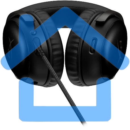 Наушники с микрофоном HyperX Cloud III черный 1.2м мониторные оголовье (727A8AA)-9