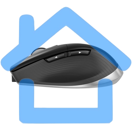 Мышь беспроводная/проводная 3Dconnexion CadMouse Pro Wireless, RTL, Right hand (341450) (3DX-700116) черный, 7200 dpi, радиоканал, Bluetooth, USB, кнопки - 7-1